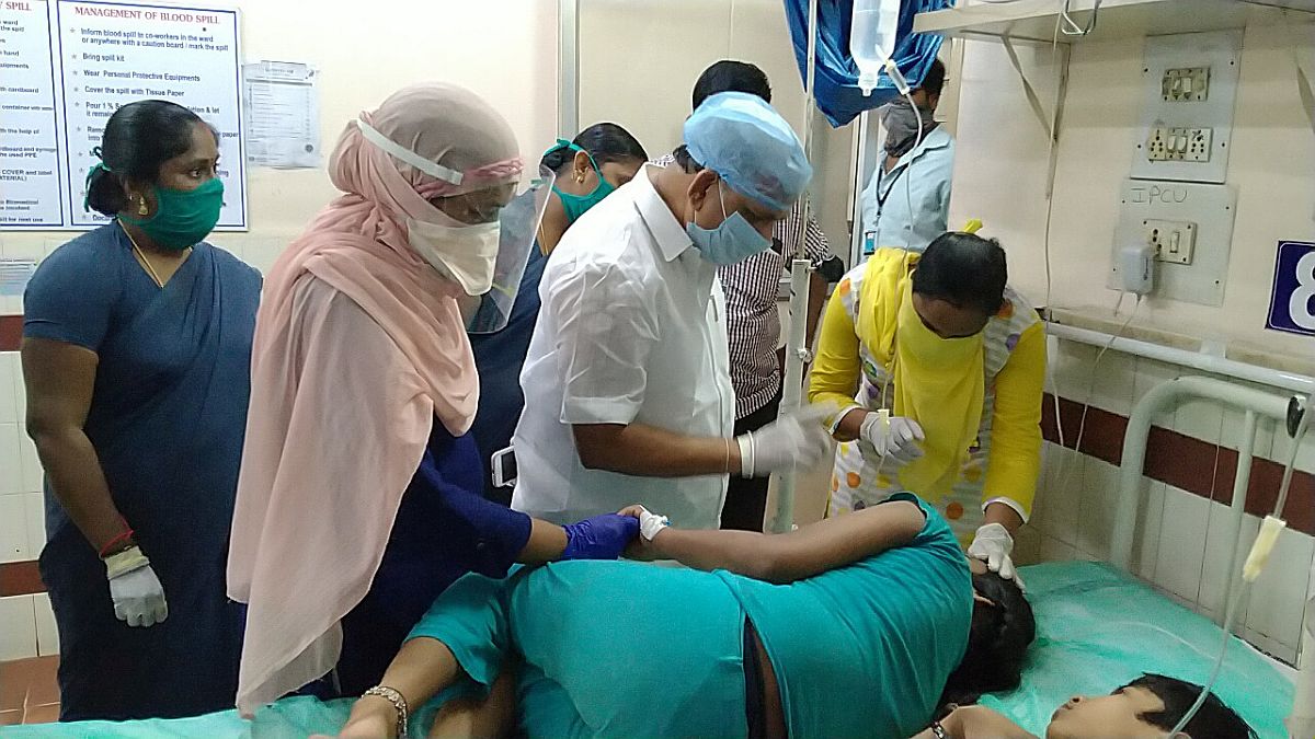 Iz mljekare na jugu Indije procurio amonijak, više ljudi završilo u bolnici