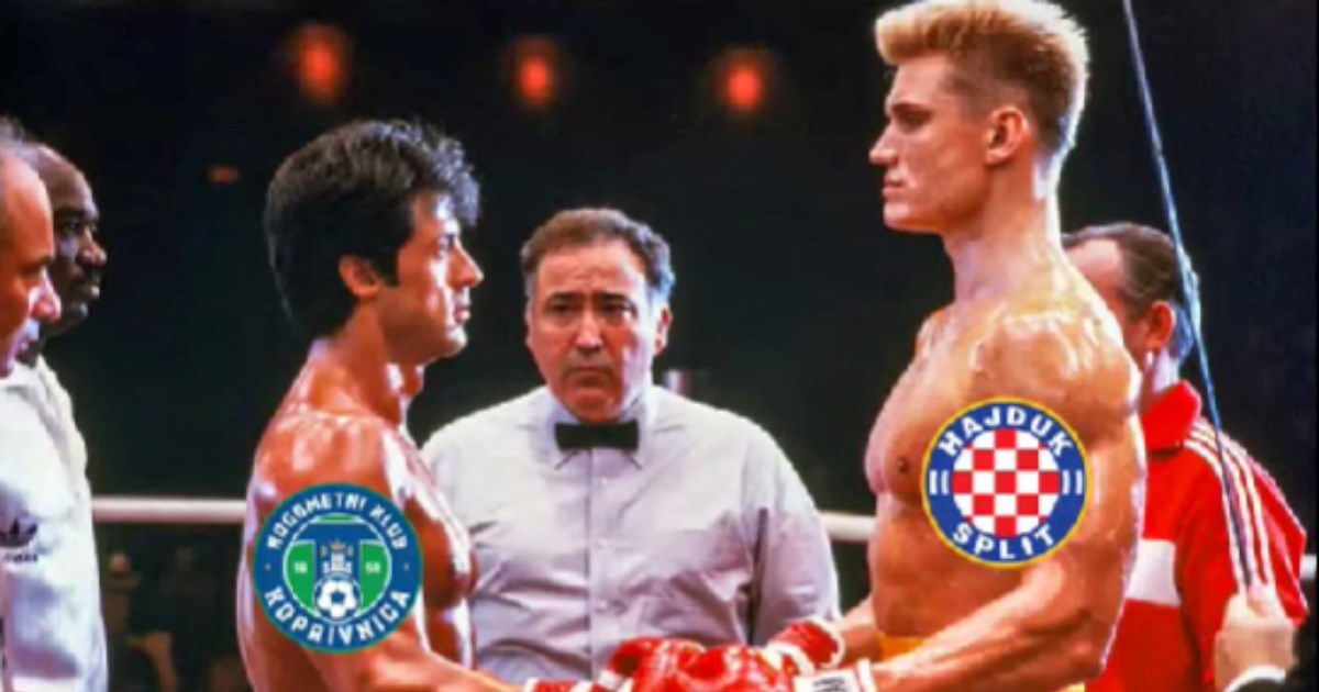 Koprivnica scenom iz Rockyja najavila utakmicu s Hajdukom: "Prilika za povijest"
