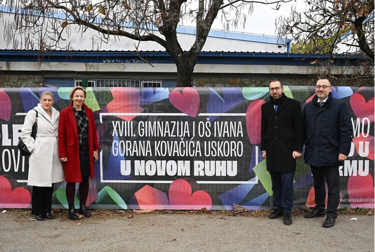 U Zagrebu počela obnova XVIII. gimnazije i OŠ Ivana Gorana Kovačića