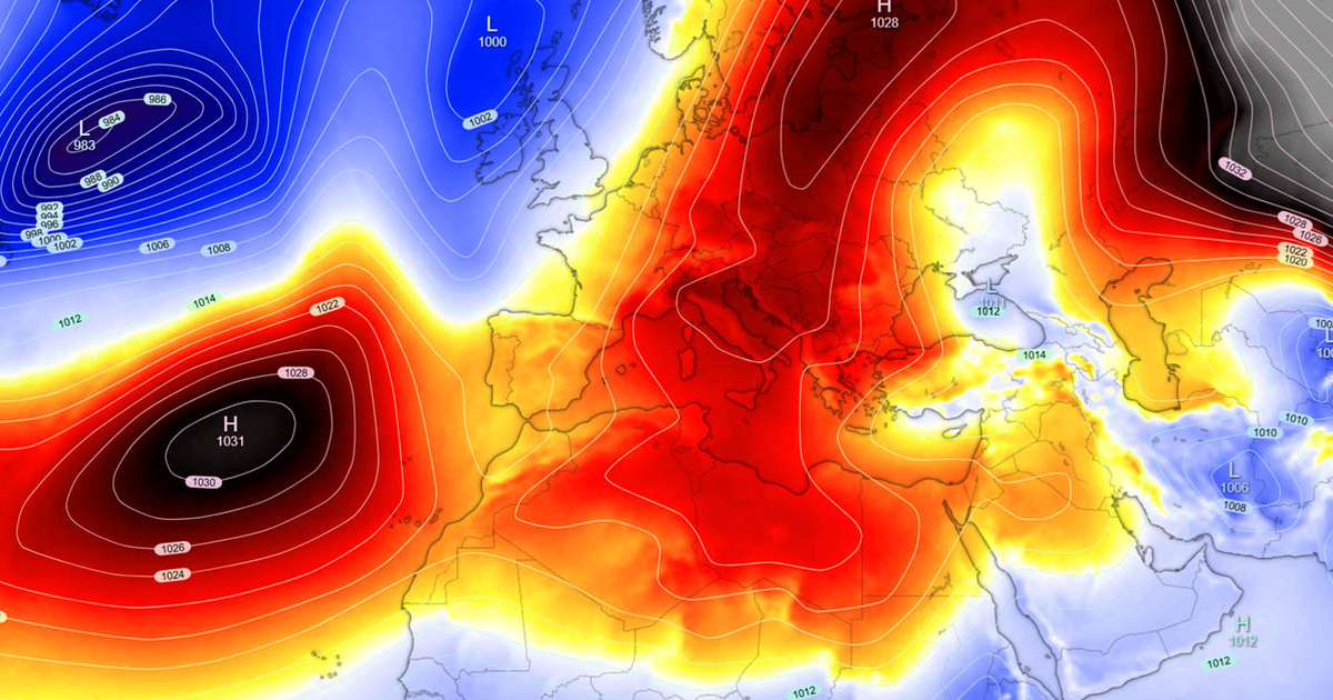 FOTO Meteorolozi objavili karte. Europa pod toplinskom kupolom