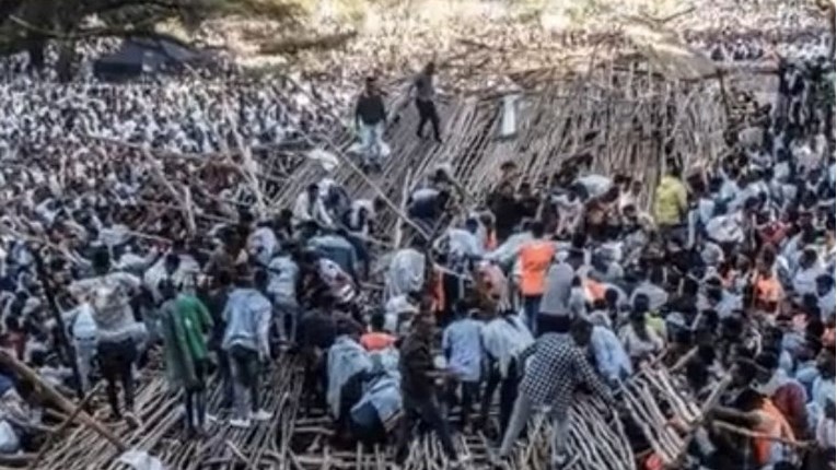 Na kršćanskoj svetkovini u Etiopiji srušilo se postolje, najmanje troje mrtvih