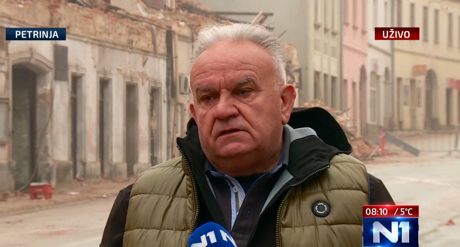 Dumbović: Danas u Petrinji nitko više nije normalan