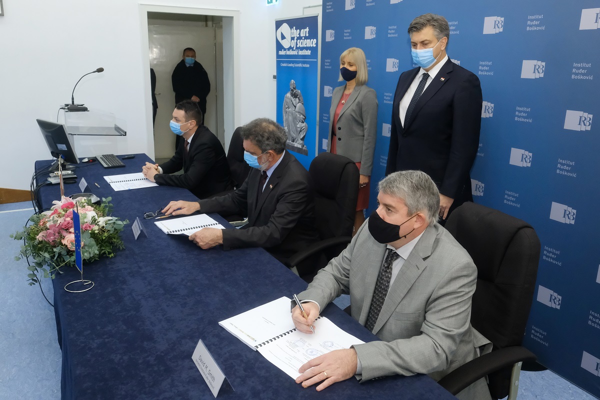 Na Ruđeru potpisan ugovor o znanstvenoj infrastrukturi težak 70 milijuna eura