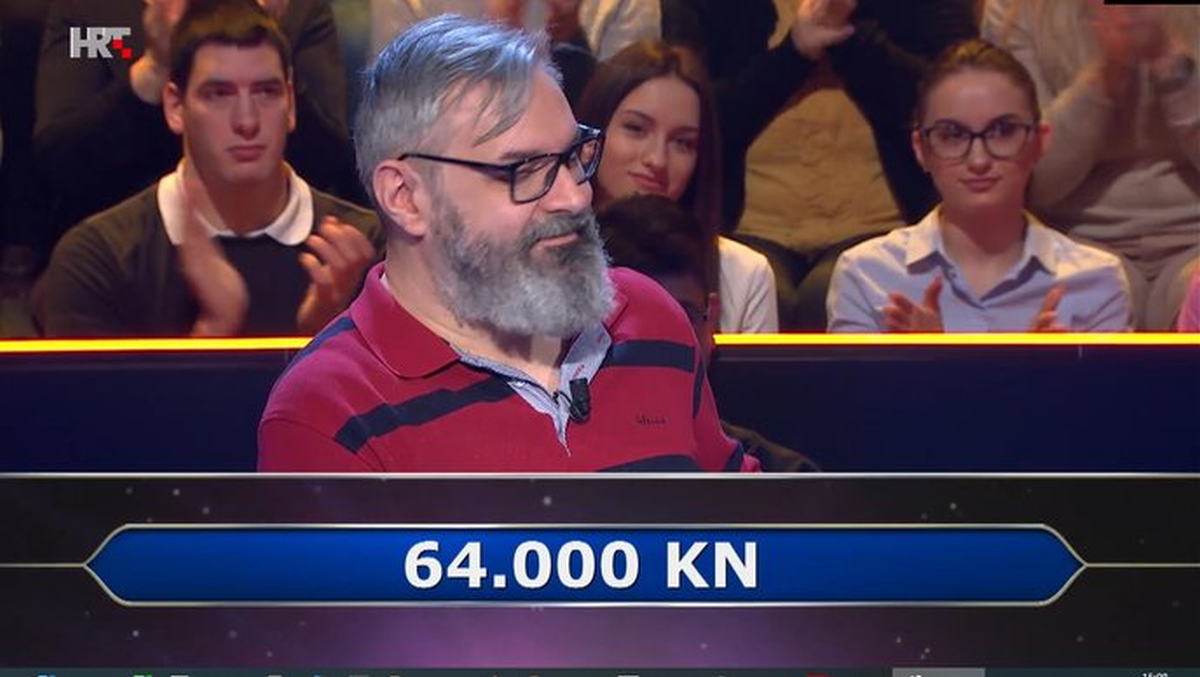Zbog glazbenika odustao na pitanju za 125.000 kn, kad je saznao odgovor, požalio je