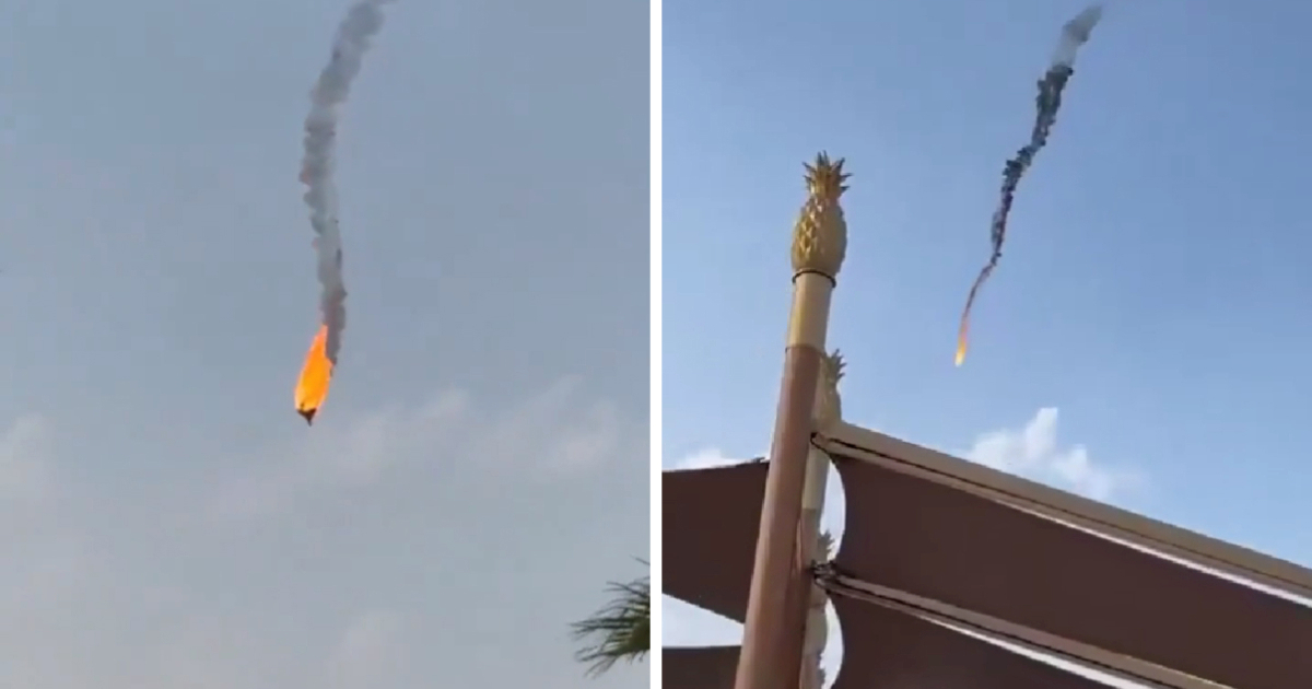 VIDEO Srušen dron na obali Kuvajta