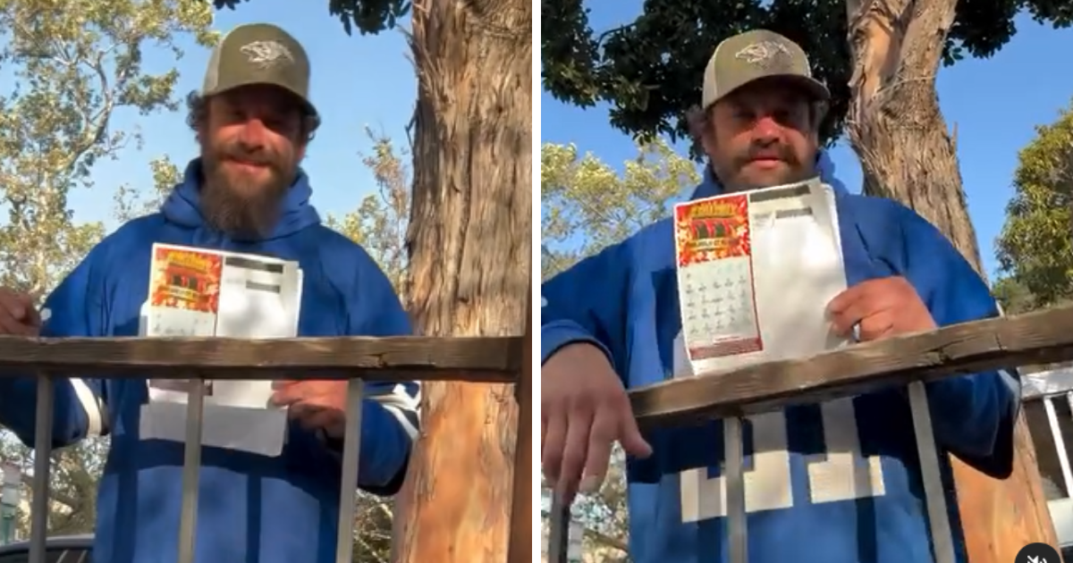 VIDEO Beskućnik u lokalnom dućanu kupio srećku i osvojio milijun dolara