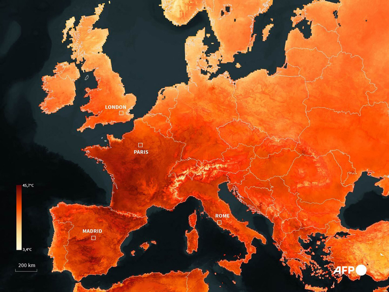 Europa se prži na 40 stupnjeva. Ovo nije samo još jedan toplinski val