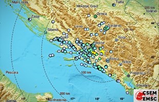 Potres od 4.5 u Hercegovini, osjetio se u Dalmaciji
