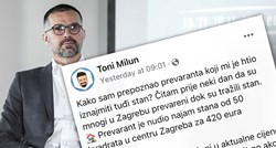 Tonija Miluna umalo prevarili dok je tražio stan u Zagrebu: "Ovo je bilo presudno"