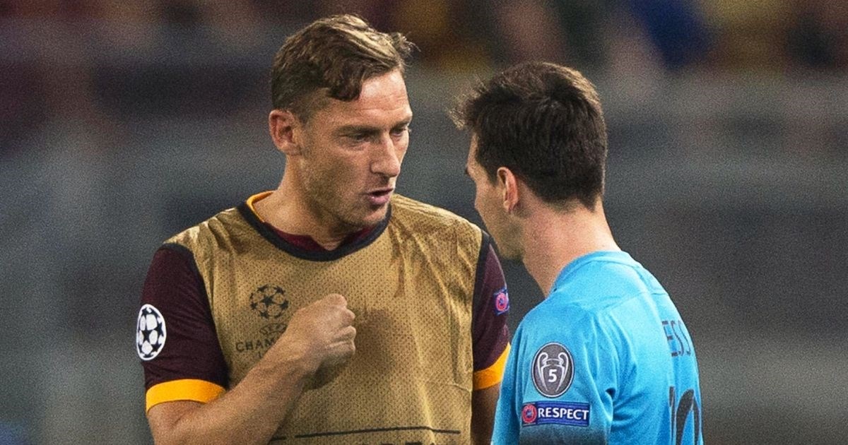 Totti: Bi li Messi osvojio toliko Zlatnih lopti da je 25 godina igrao u Romi?