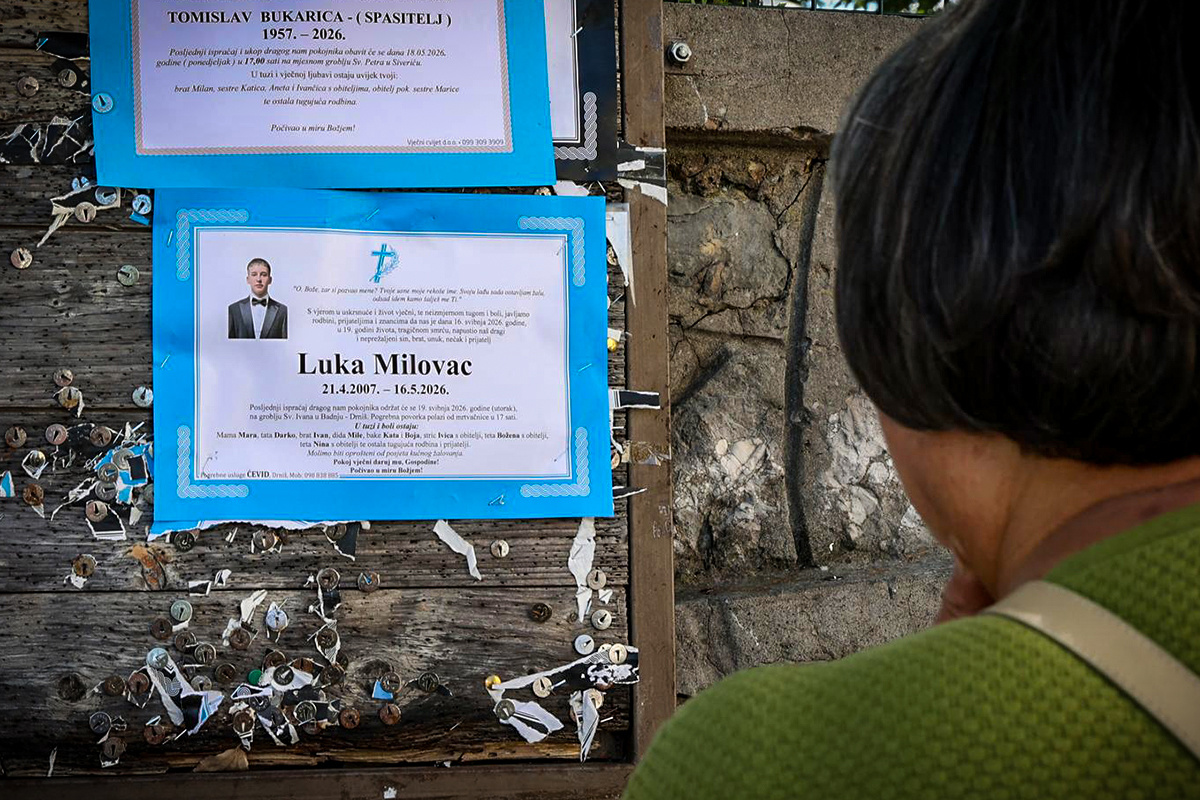 Drniš zavijen u crno nakon ubojstva maturanta. "Bio je duša, ovo je velika tragedija"