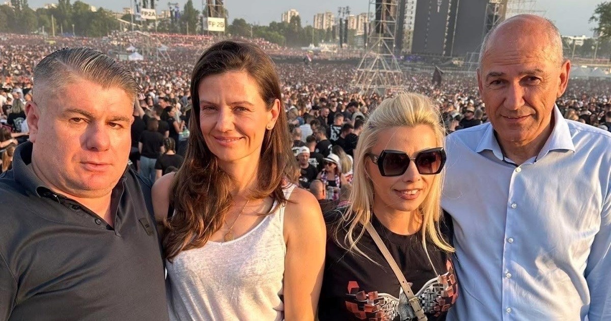 Janša došao na koncert Thompsona s Bujancem. Ljevica: Ovo je sramota za Sloveniju