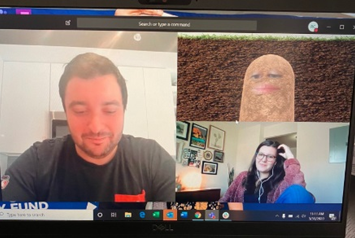 Šefica se tijekom online sastanka pretvorila u krumpir, fotka postala hit