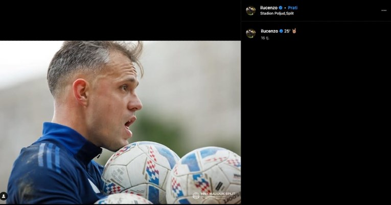 Lučić zaključao komentare na Instagramu nakon što su ga navijači Hajduka izvrijeđali