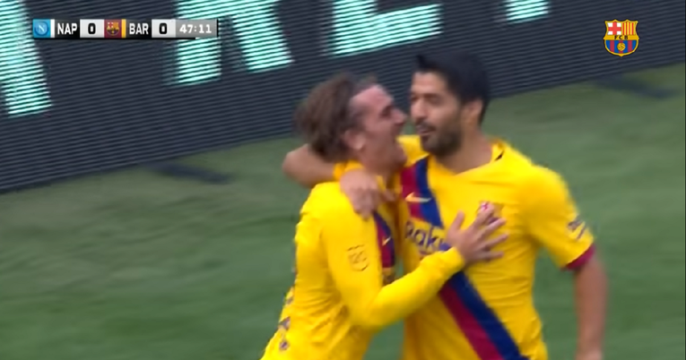 NAPOLI - BARCELONA 0:4 Katalonci bez Messija razbili viceprvaka Italije