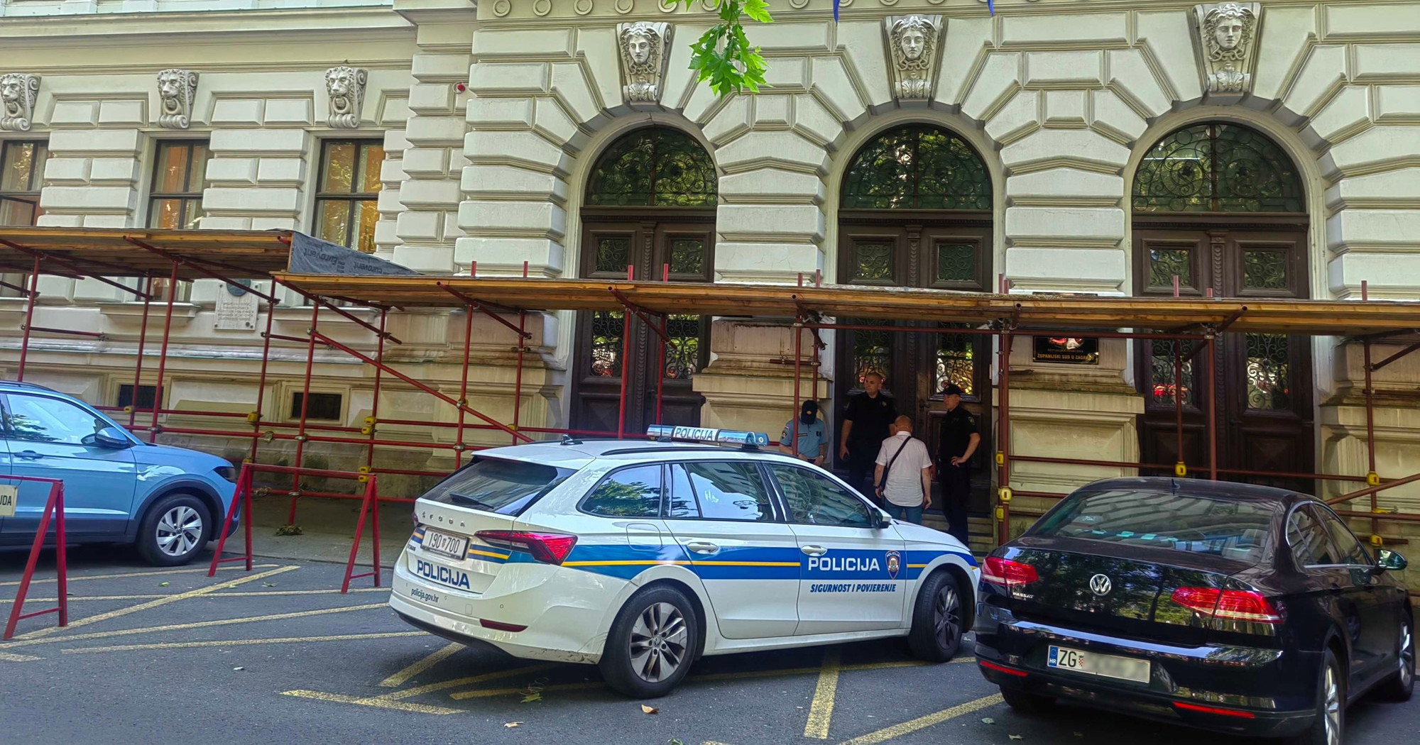 Dojava o bombi na Županijskom sudu u Zagrebu je lažna