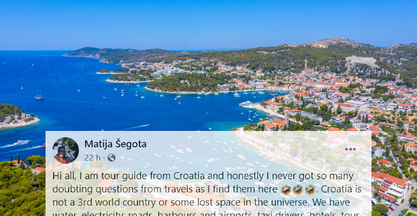 "Nismo zemlja 3. svijeta": U grupi na Fejsu turisti imaju čudna pitanja o Hrvatskoj