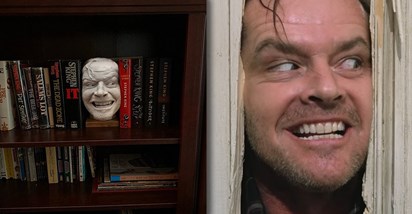 "Here's Johnny": Našli smo držač za knjige u obliku Jacka Nicholsona
