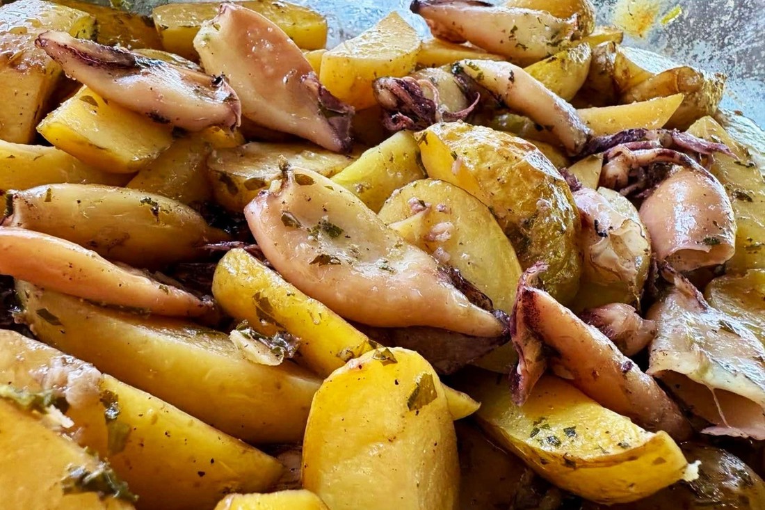 Lignje s krumpirom - top ručak za koji većinu posla odradi pećnica