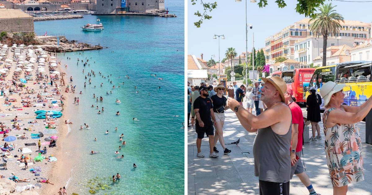 FOTO U Dubrovniku krcate plaže, gužve se stvaraju i na šetnicama