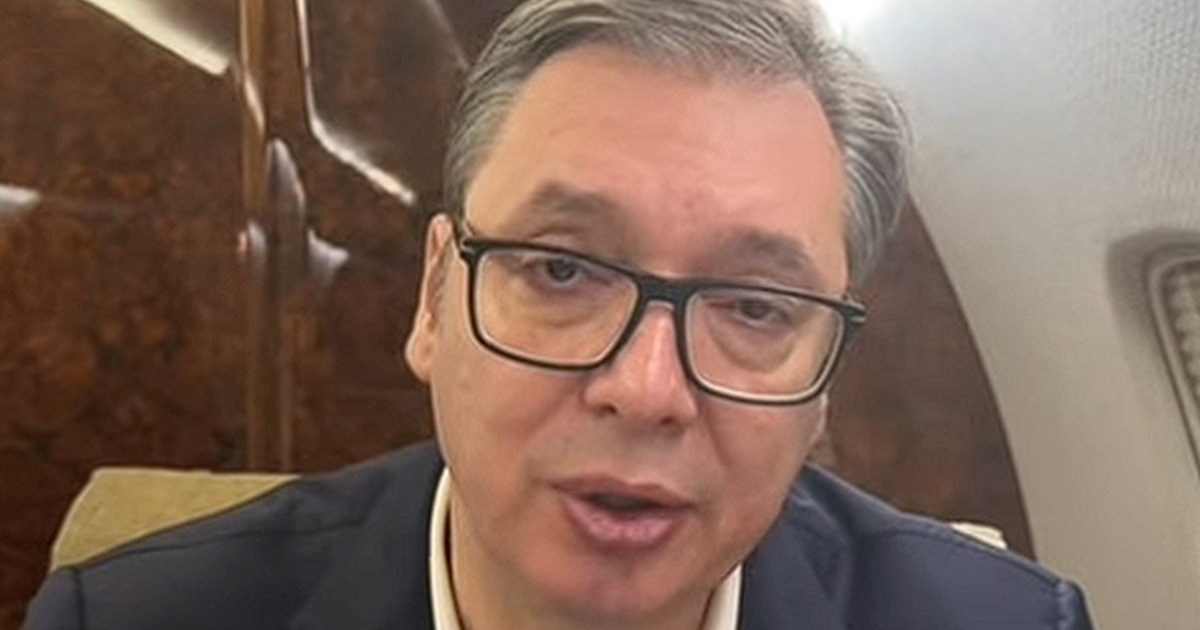 VIDEO Vučić iz aviona: Presuda Dodiku je sramotna