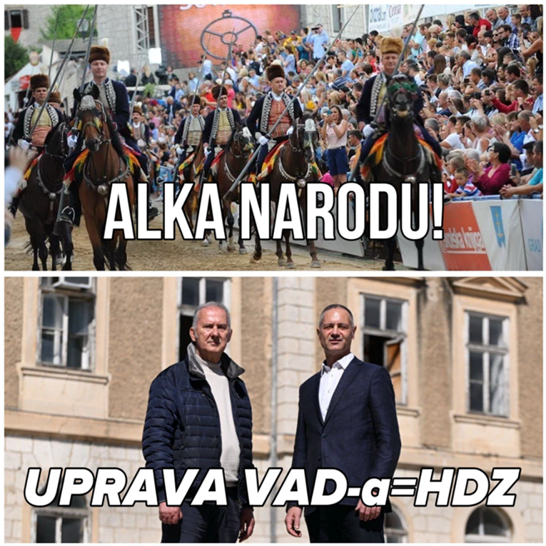 Bulj: Potvrdilo se ono što godinama pričam. Alkarsko društvo i HDZ su jedno te isto