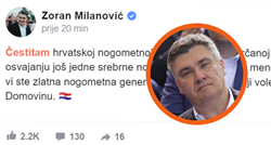Milanović poslao poruku reprezentativcima nakon poraza: Za mene je kao zlatna