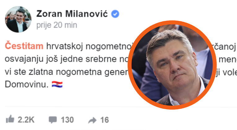 Milanović poslao poruku Vatrenima nakon poraza: Za mene je kao zlatna