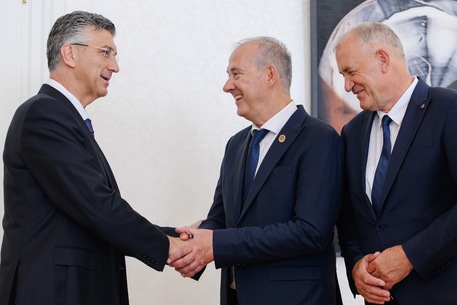 Plenković primio predstavnike Viteškog alkarskog društva Sinj