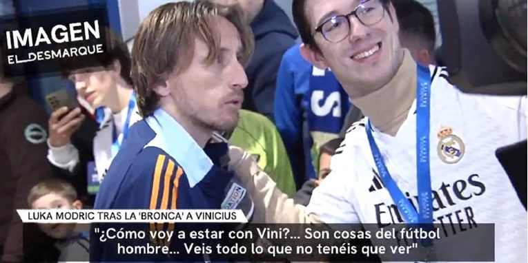 VIDEO Modrić: Deranje na Viniciusa? Čovječe, vidiš što ne bi trebao