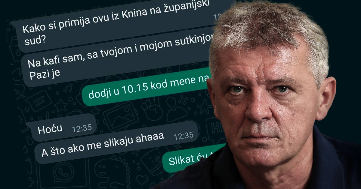 Turudić je pisao Lex AP. Da je na snazi, ne bi izašle njegove poruke s ...