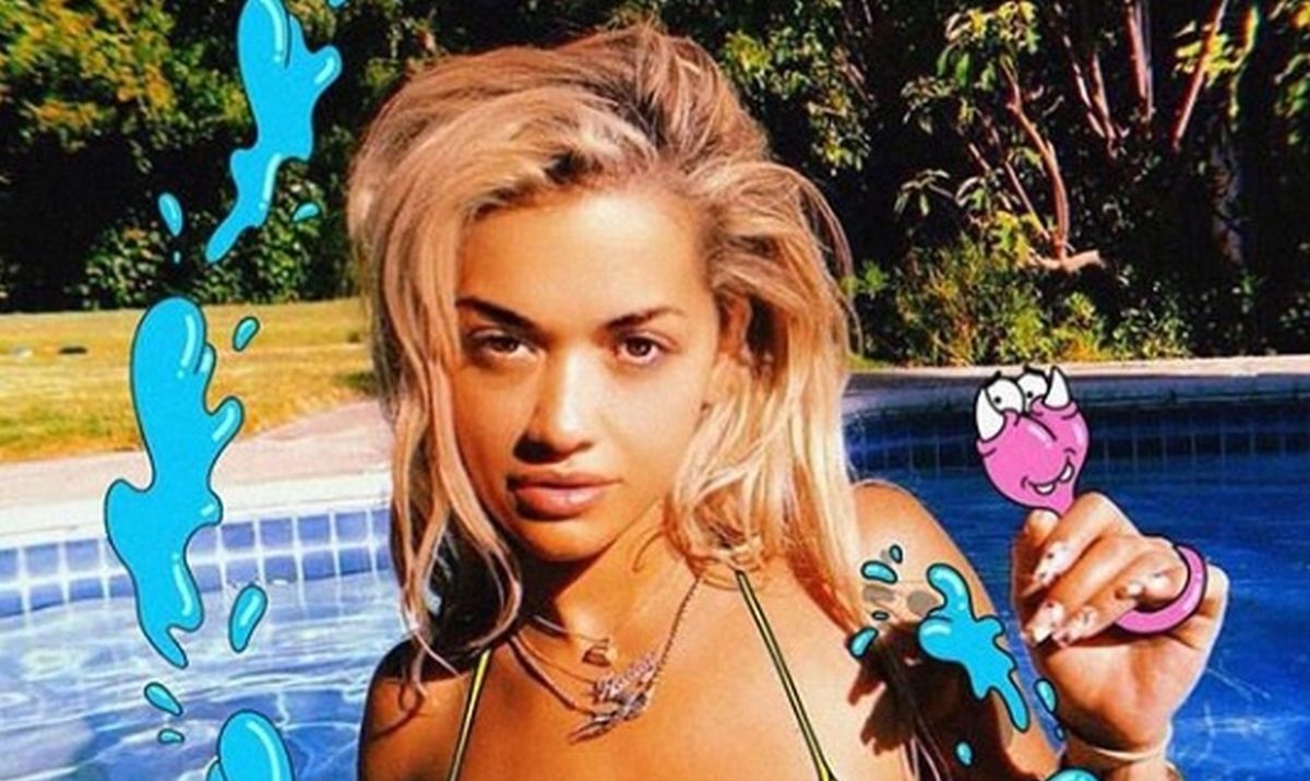 Rita Ora na ovoj je fotki zapravo potpuno gola