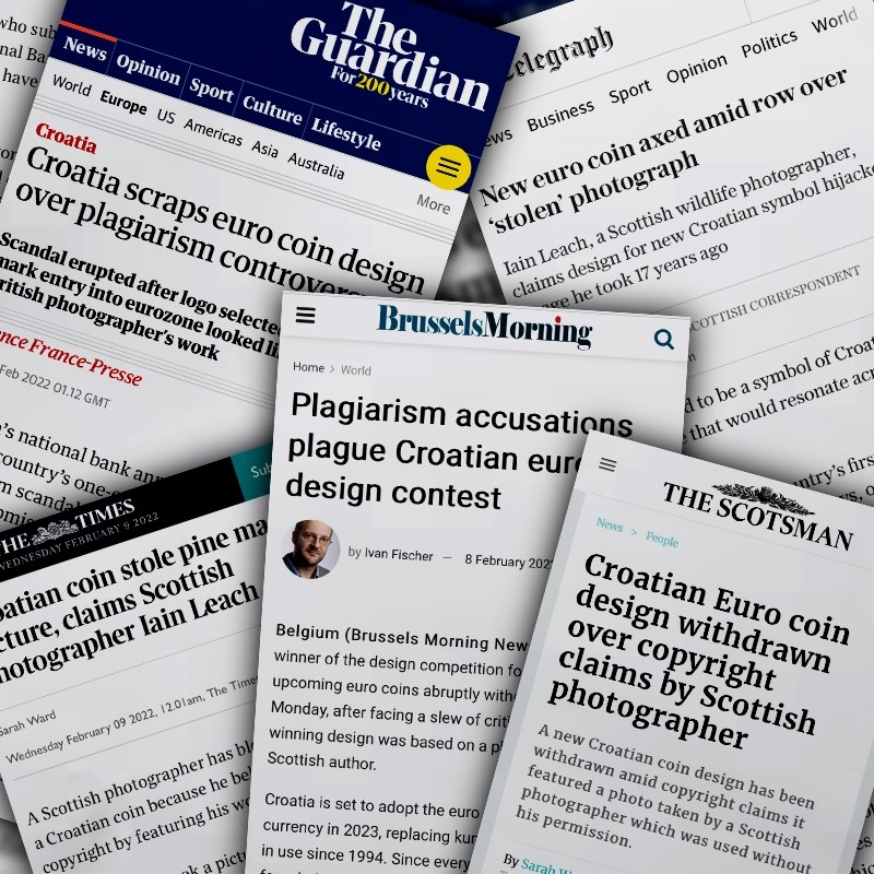 Strani mediji pišu o skandalu s hrvatskom kovanicom eura