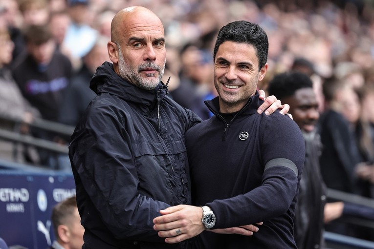 Arteta 539 - Guardiola 453, ali Pep juri prema petom naslovu u Premier ligi