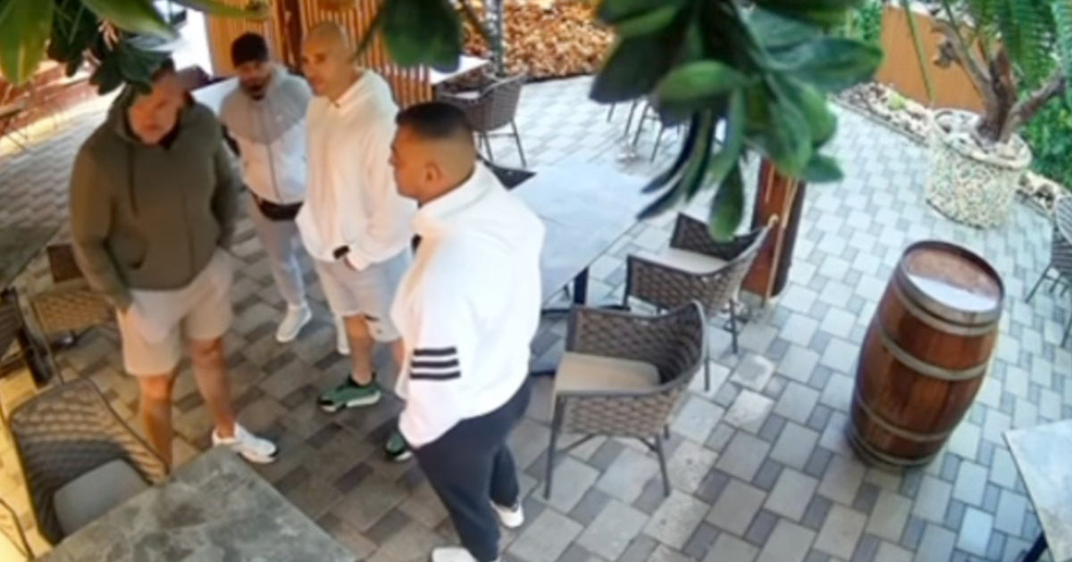 VIDEO Slovenskog borca u kafiću napala četvorica. Propucan je, sve snimila kamera