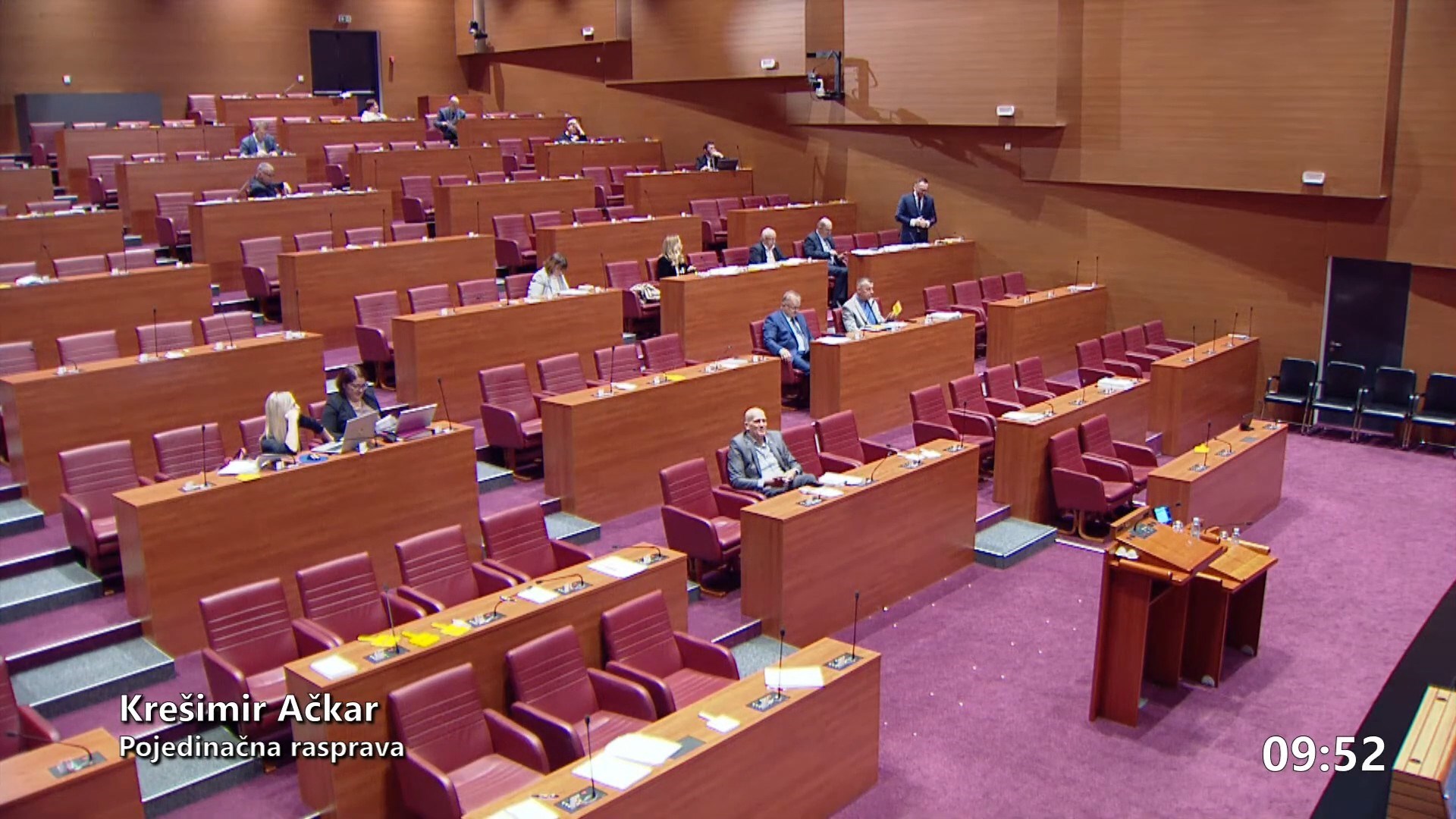 Sabor do kasno u noć raspravljao o regionalnom razvoju