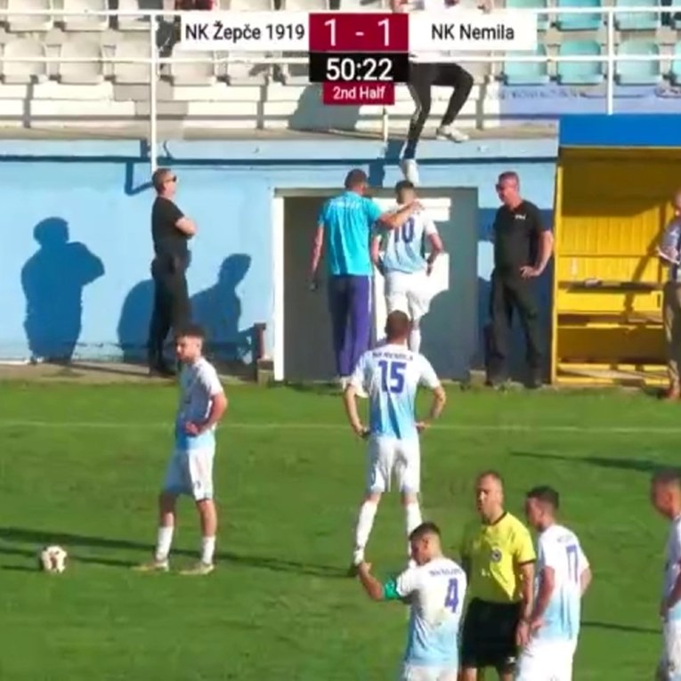 Skandal u BiH. Pogledajte kako je navijač s tribine nokautirao protivničkog kapetana