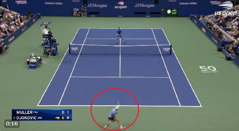 Protiv Đokovića je izveo remek-djelo. Onda je tjerao publiku da mu se klanja