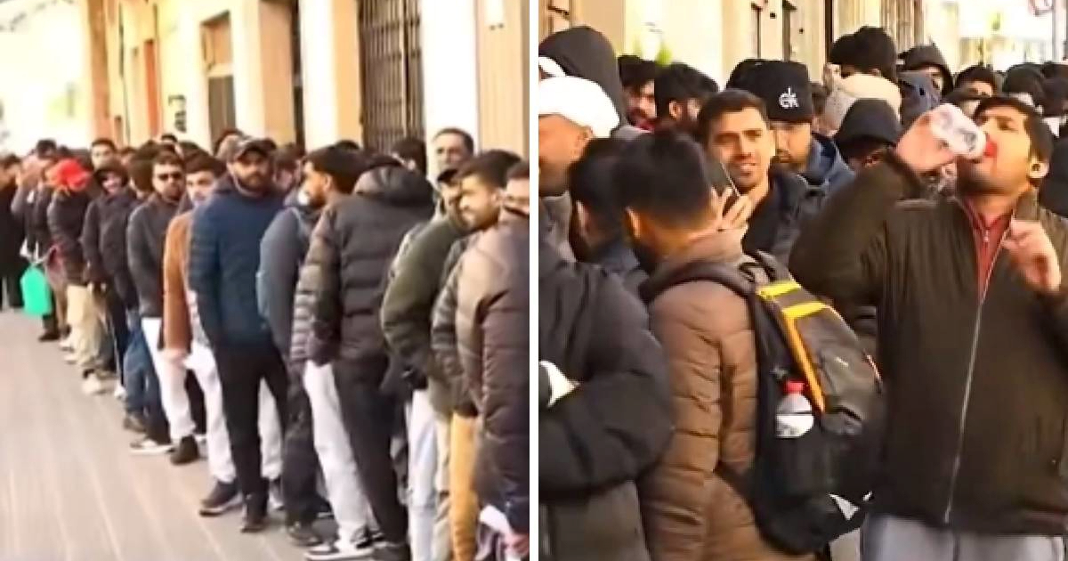 VIDEO Golemi redovi migranata u Barceloni, čekaju dokumente za legalni boravak