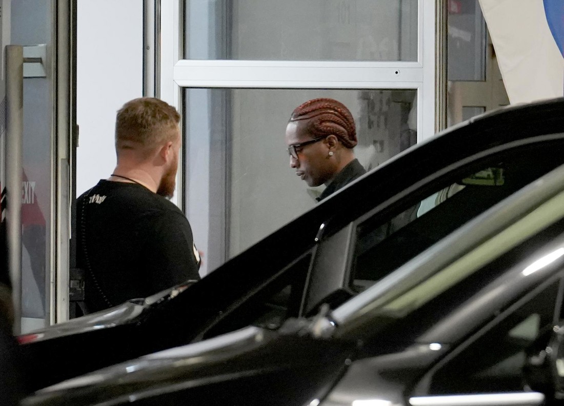 A$AP Rocky snimljen u Beogradu prije početka koncerta