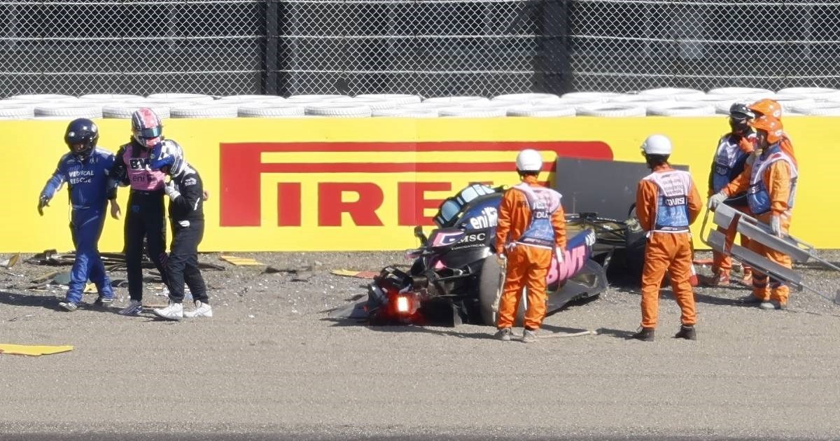 VIDEO Prekid zbog izlijetanja i požar uz stazu na prvom treningu pred VN Japana