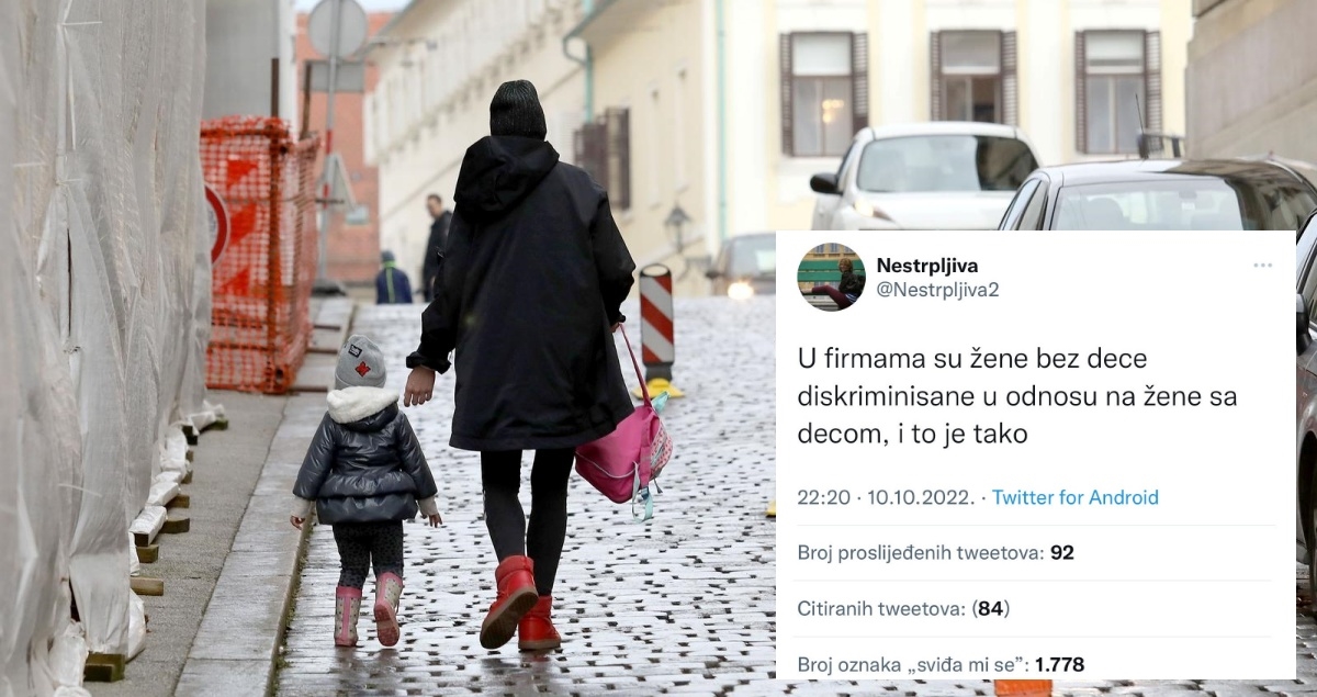 Rasprava Hrvatica i Srpkinja na Twitteru: Žene bez djece su diskriminirane na poslu?
