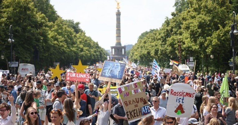 U Njemačkoj prosvjedi protiv krajnje desnice uoči EU izbora. "Želimo probuditi ljude"