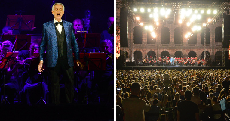 Andrea Bocelli održao koncert u punoj pulskoj Areni