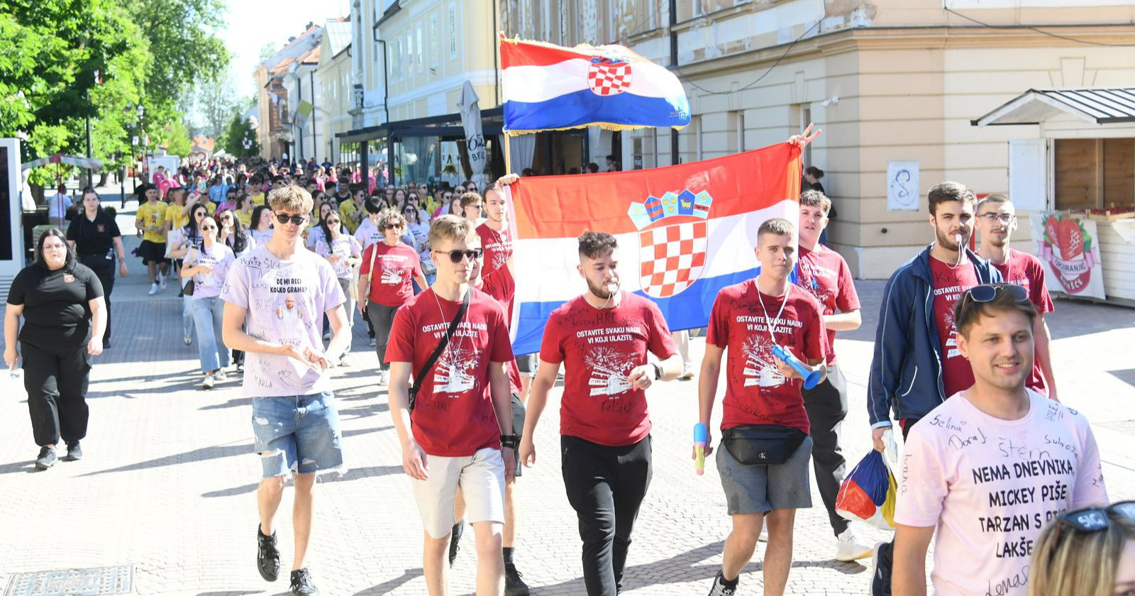 FOTO Maturanti preplavili ulice Bjelovara