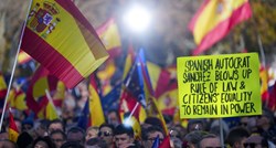 Deseci tisuća ljudi prosvjeduju u Madridu zbog sporazuma s Kataloncima