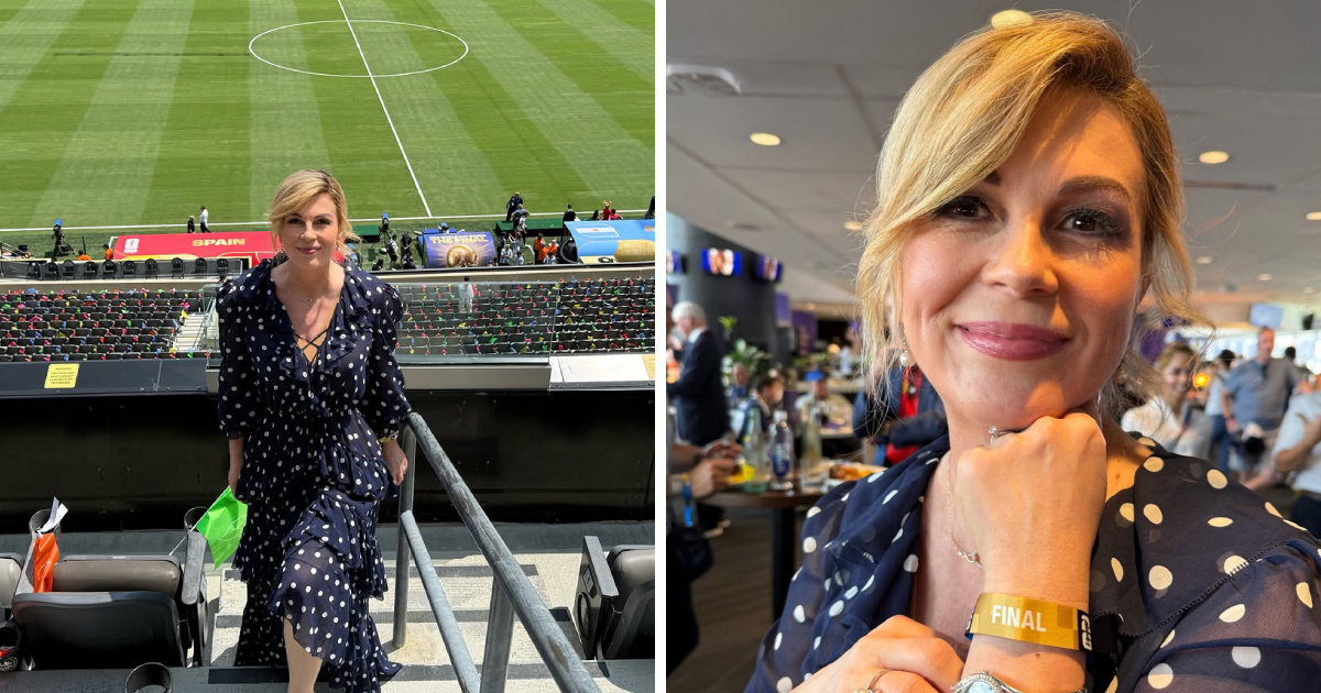Kolinda stigla na finale SP-a, pažnju privukla narukvicom