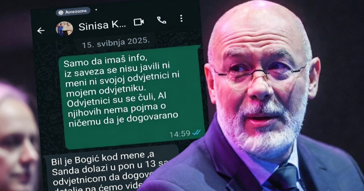 Žena koju su optužili za malverzacije objavila poruke s čelnikom HOO-a