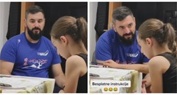 "Kako, bona, puta tri?": Snimka tate iz BiH koji kćeri objašnjava matematiku je hit