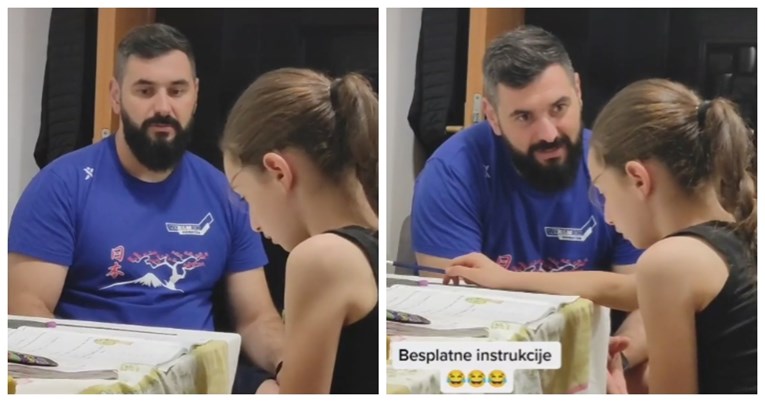 "Kako, bona, puta tri?": Snimka tate iz BiH koji kćeri objašnjava matematiku je hit